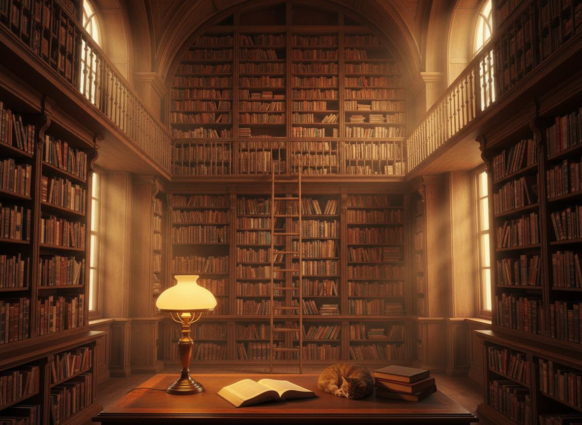 Peaceful reading space